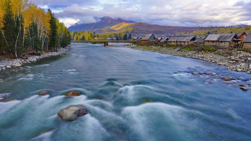 Hemu Village, Xinjiang, China