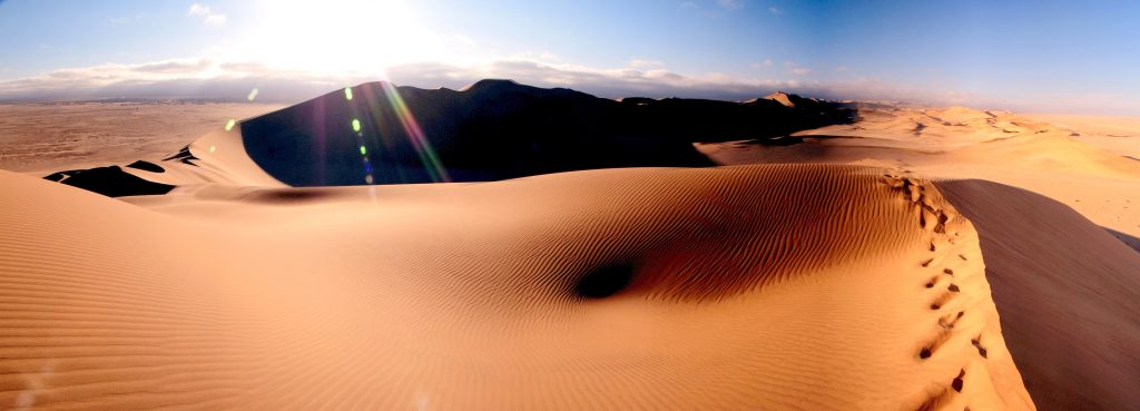 Sand dunes Namib Desert, Namibia